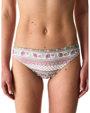 Slip cu imprimeu floral, Multicolor