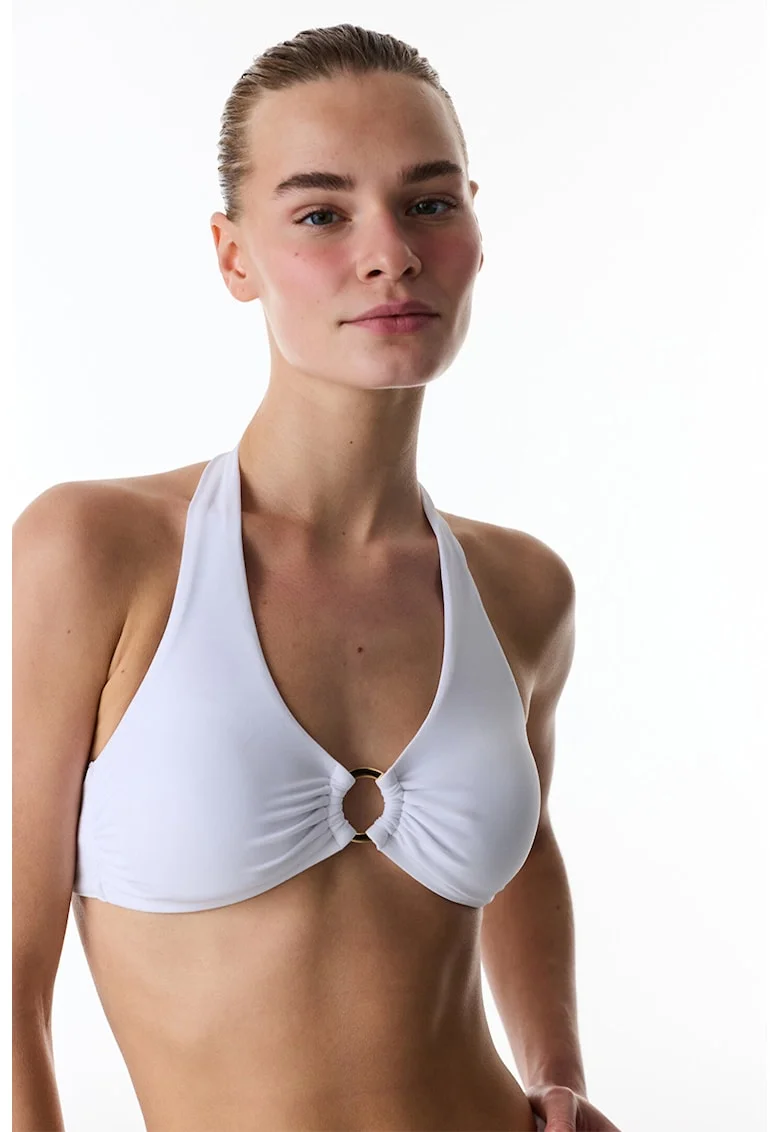 Sutien halter de baie, Alb
