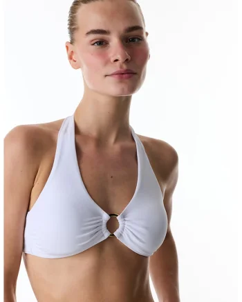 Sutien halter de baie, Alb