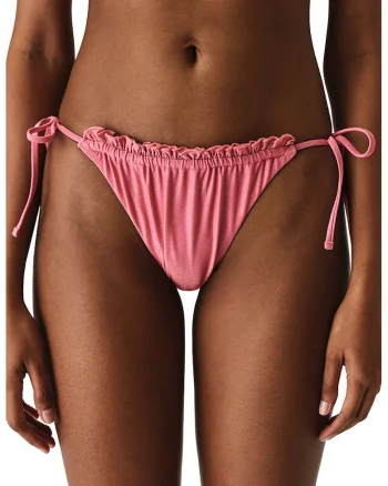 Slip brazilian cu snur lateral, Roz deschis