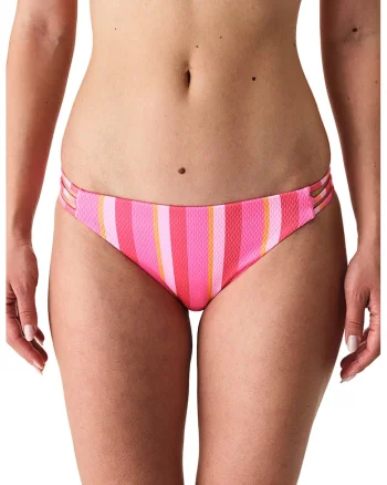 Slip cu model in dungi, Fucsia/Roz deschis/Roz aprins