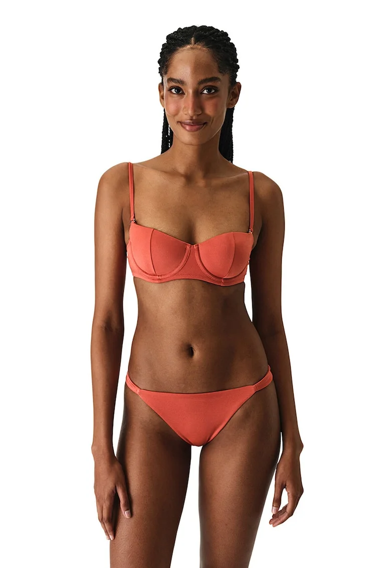 Sutien balconette, Caramiziu