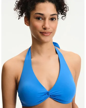 Sutien halter de baie, Albastru