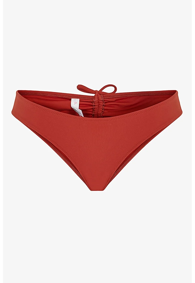 Slip brazilian cu volane, Portocaliu stins