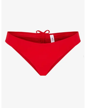 Slip brazilian cu talie joasa, Rosu