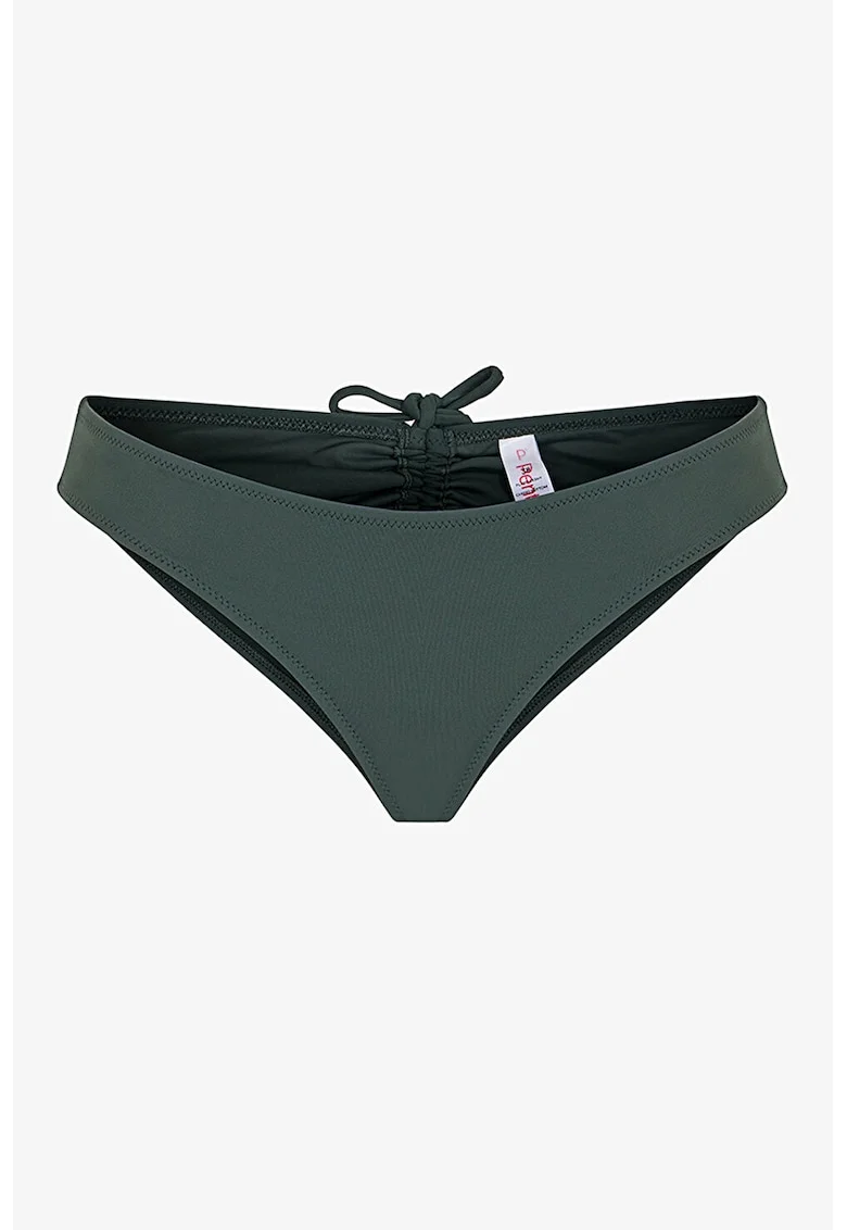 Slip brazilian cu talie joasa, Verde stins