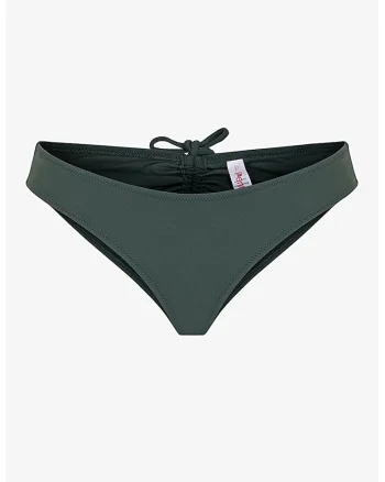 Slip brazilian cu talie joasa, Verde stins