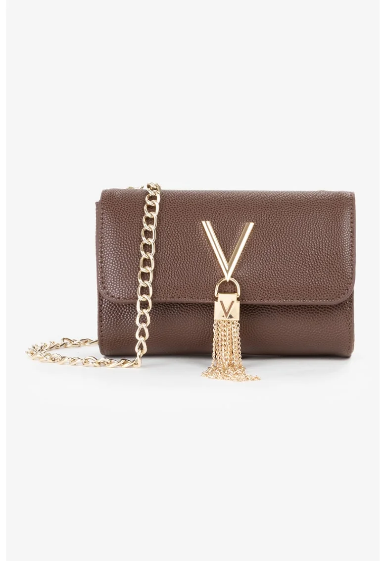Geanta crossbody cu bareta din lant Divina