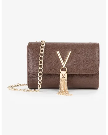 Geanta crossbody cu bareta din lant Divina