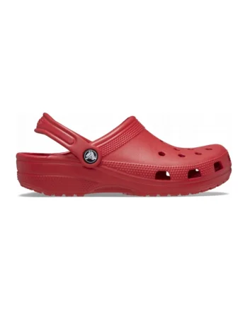 Męskie Buty Chodaki Klapki  Classic 10001 Clog, Rosu,