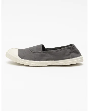 Tenisi canvas slip-on, Gri inchis