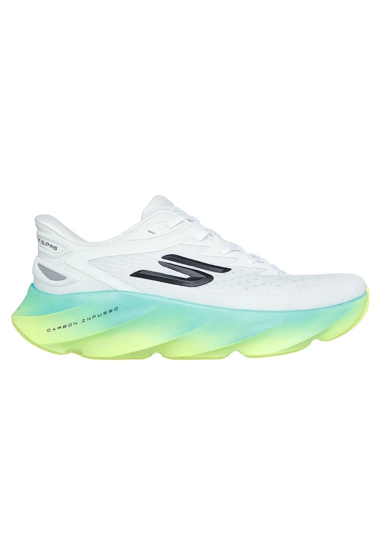 Pantofi Sport  SKX Aero Burst Slip-Ins 246215-WMLT, Barbati, Alb, Alb