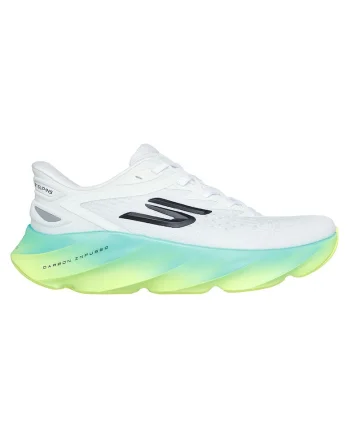 Pantofi Sport  SKX Aero Burst Slip-Ins 246215-WMLT, Barbati, Alb, Alb