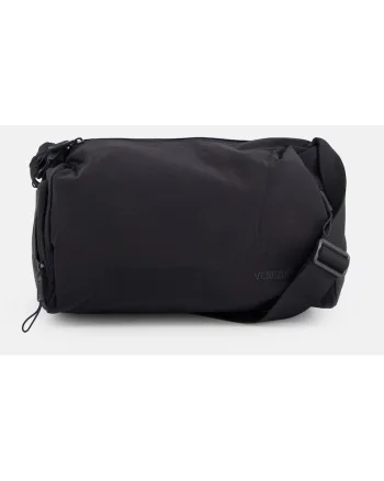 Geanta crossbody din material textil cu buzunare multiple