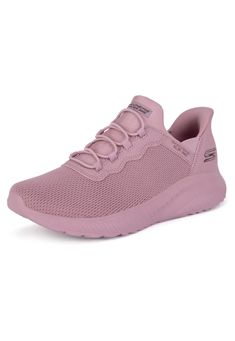 Tenisi dama,  slip-on, roz, textil