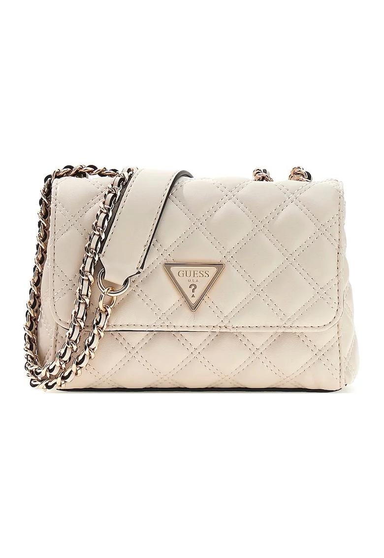 Geanta crossbody cu bareta convertibila Giully, Crem