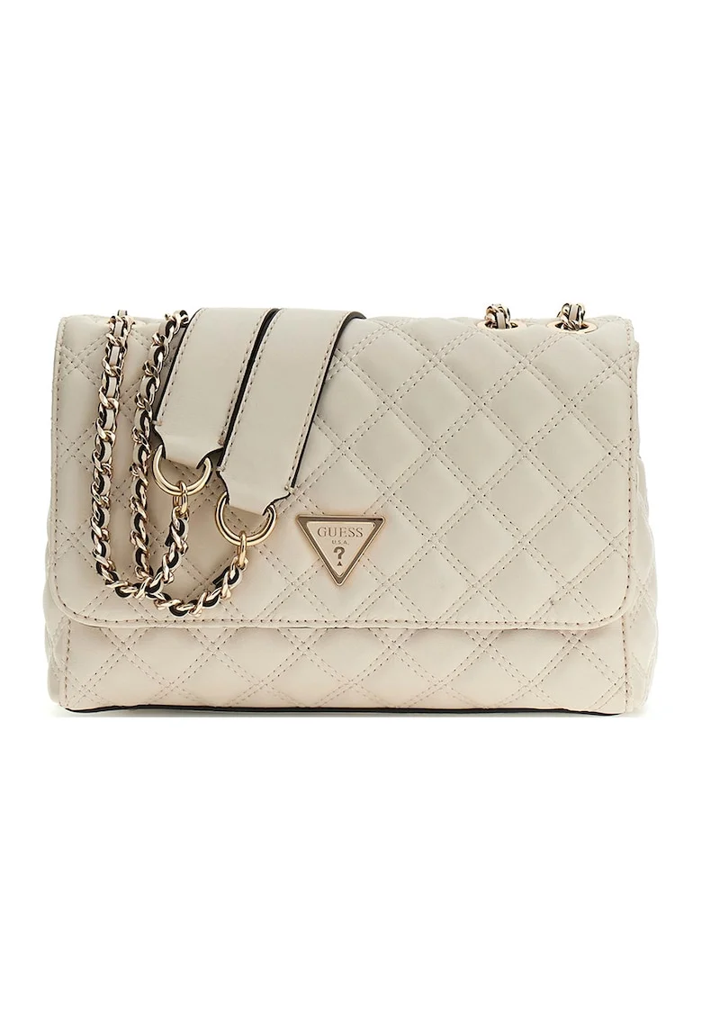 Geanta crossbody cu bareta convertibila Giully, Crem