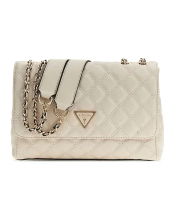 Geanta crossbody cu bareta convertibila Giully, Crem