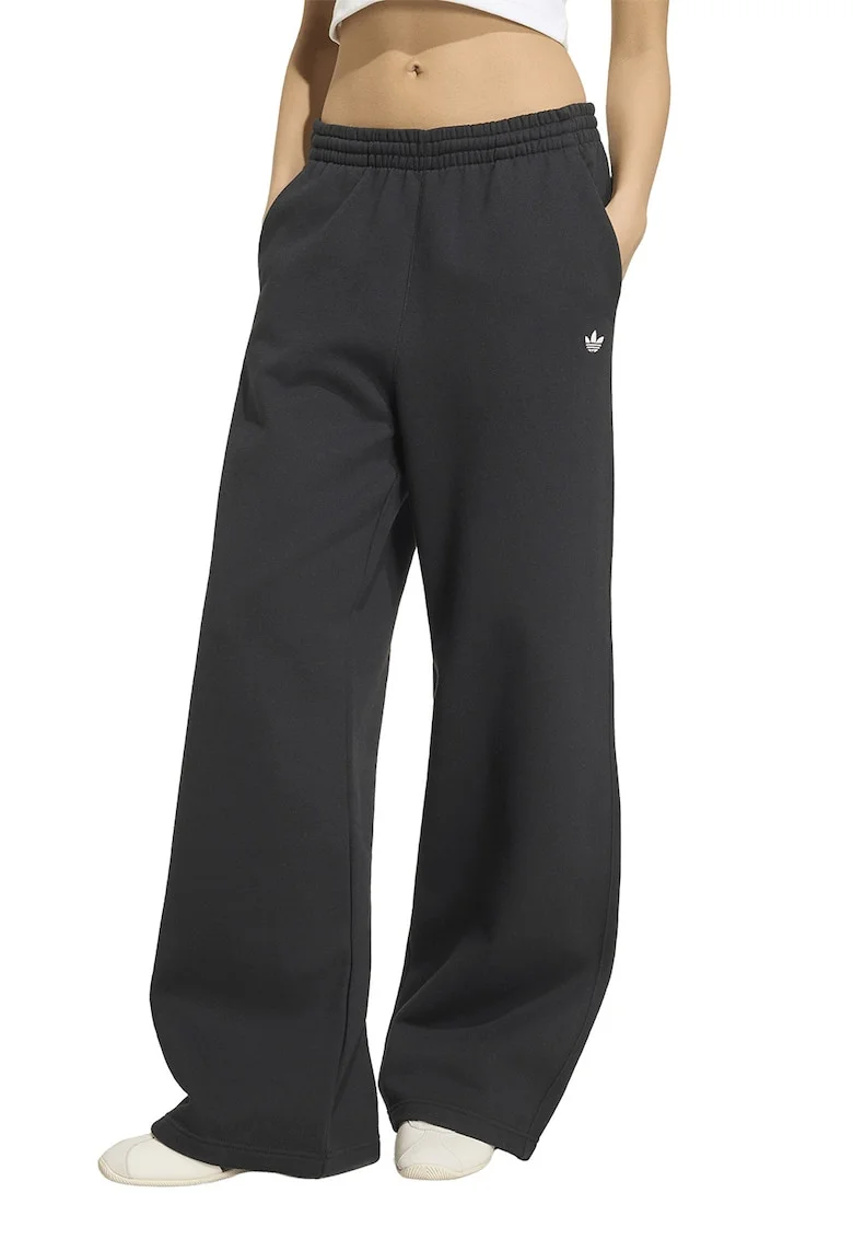 Pantaloni de trening de fleece cu croiala ampla Essentials