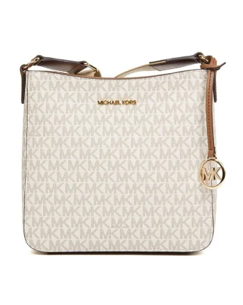Geanta crossbody cu imprimeu cu monograma, 21x21x7cm
