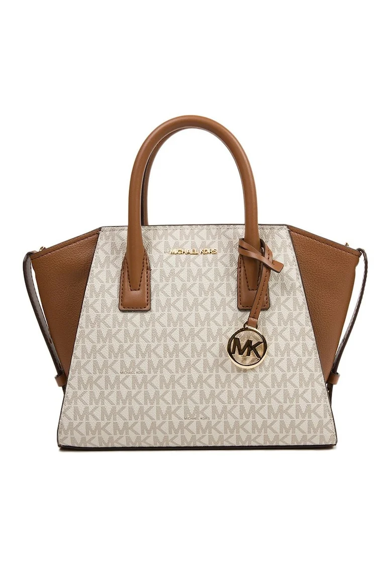Geanta crossbody cu garnituri de piele, 19x31x11 cm
