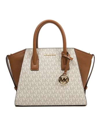 Geanta crossbody cu garnituri de piele, 19x31x11 cm