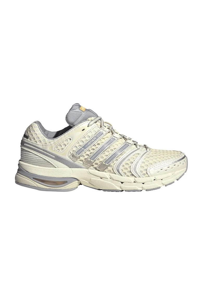 Pantofi sport Adistar Control 6 din piele ecologica, Alb fildes/Gri