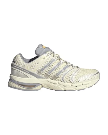 Pantofi sport Adistar Control 6 din piele ecologica, Alb fildes/Gri