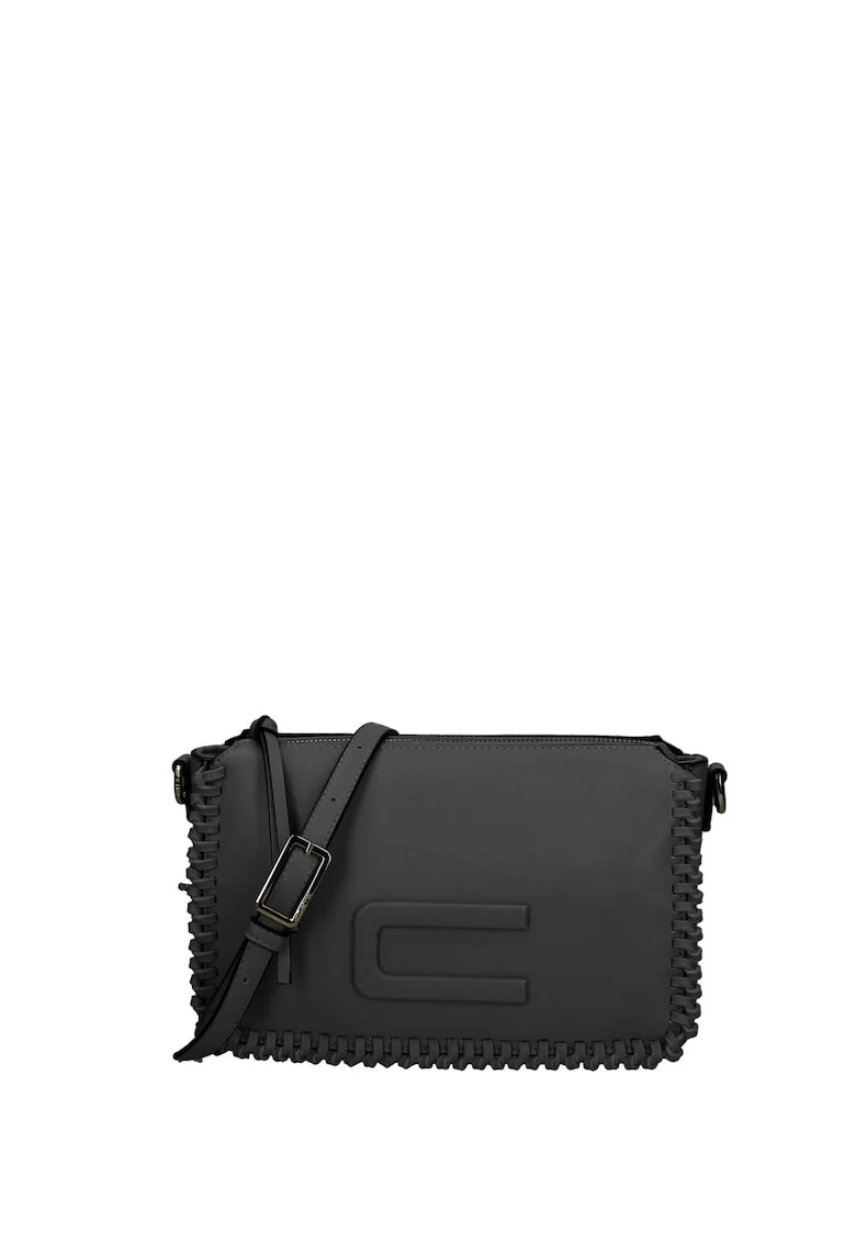 Geanta crossbody cu bareta detasabila Astria Elite, Negru