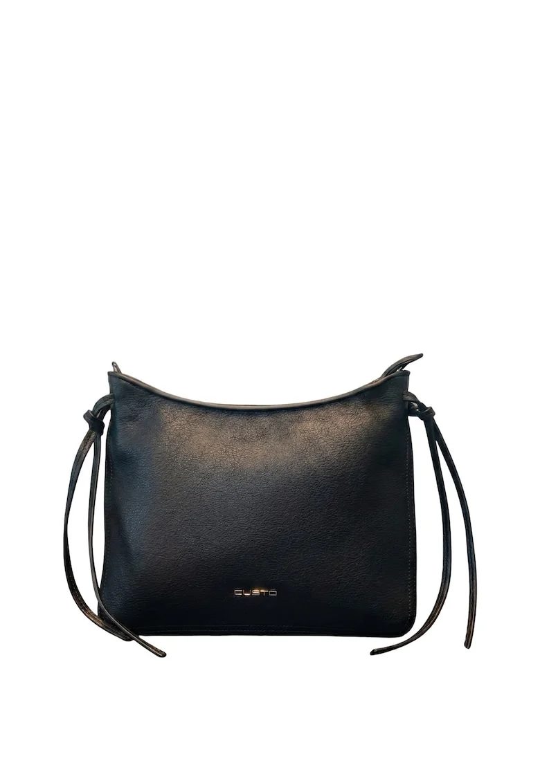 Geanta crossbody din piele ecologica Auriela Pro, Negru