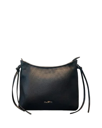 Geanta crossbody din piele ecologica Auriela Pro, Negru