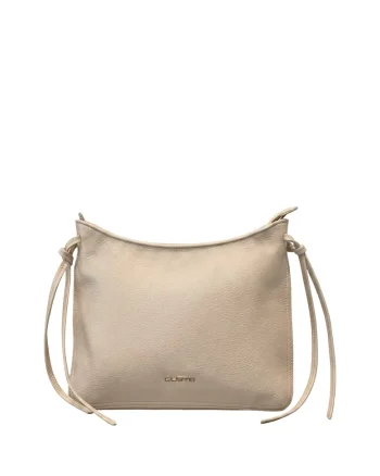 Geanta crossbody din piele ecologica Auriela Pro, Crem