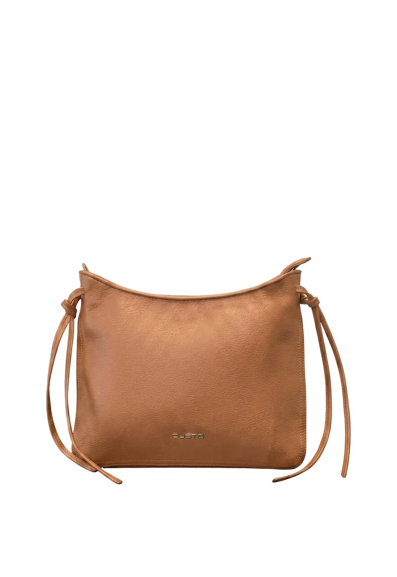Geanta crossbody din piele ecologica Auriela Pro, Maro
