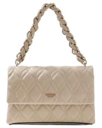 Geanta crossbody din piele ecologica cu aspect matlasat Maxine