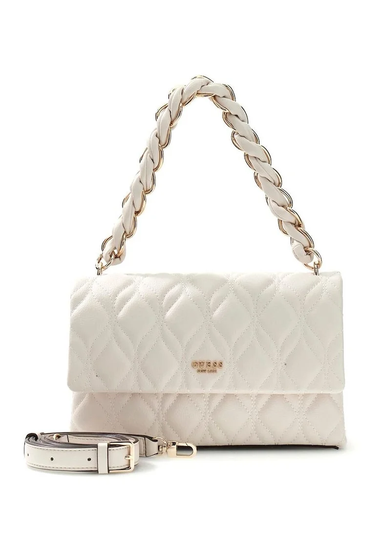 Geanta crossbody din piele ecologica, cu aspect matlasat Maxine