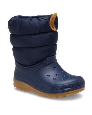 Cizme De Zapada Slip-on Copii,  Classic Neo Puff Boot, Albastru, Bleumarin