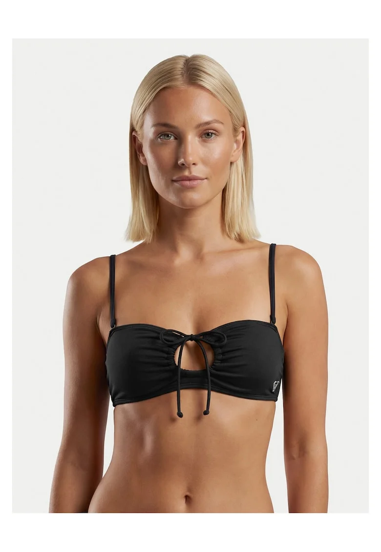 Sutien de baie dama,  negru, poliester, elastan