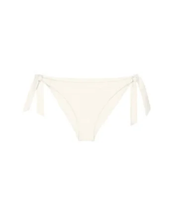 Slip de bikini pentru femei,  bej, poliamida si elastan,