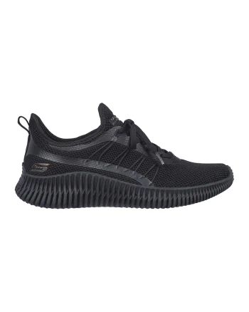 Pantofi sport slip-on din plasa Bobs Geo, Negru