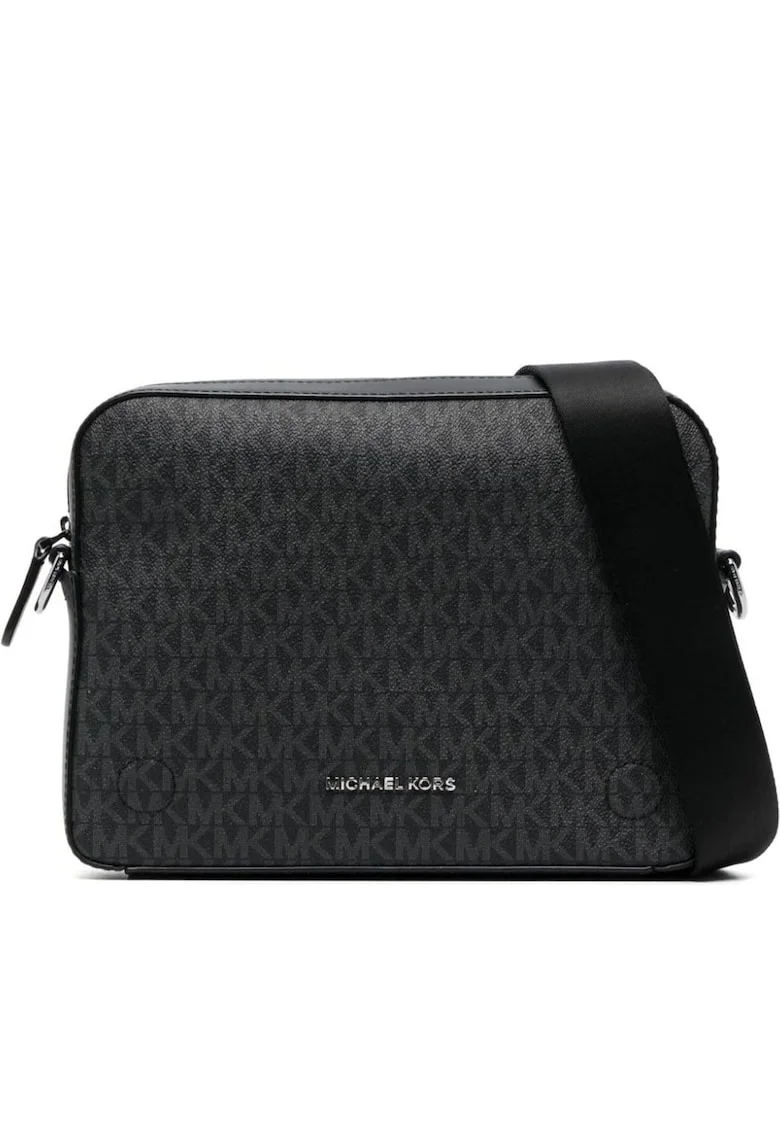 Geanta cross body,  Poliester, Negru
