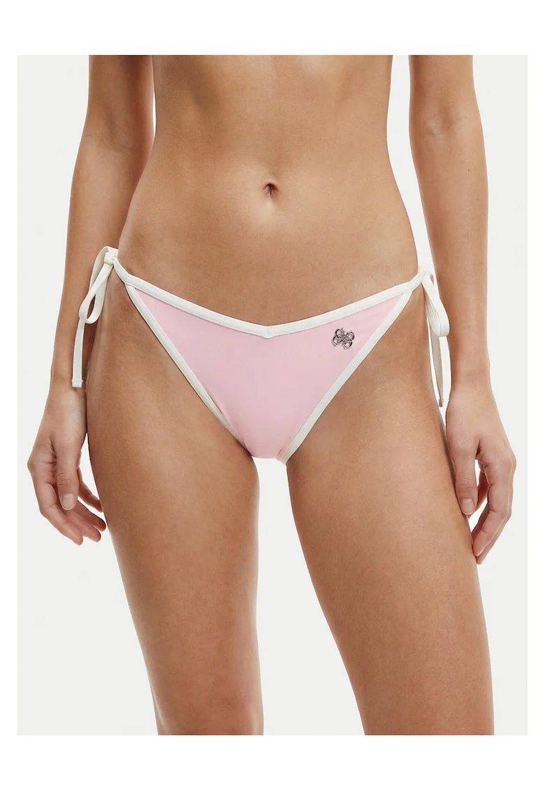Slip de baie dama,  roz, 82% poliamida, 18% elastan