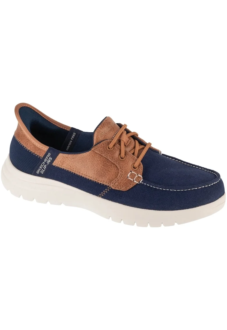 Pantofi dama,  Slip-Ins: On-The-Go Flex - Palmilla 136536, Bleumarin