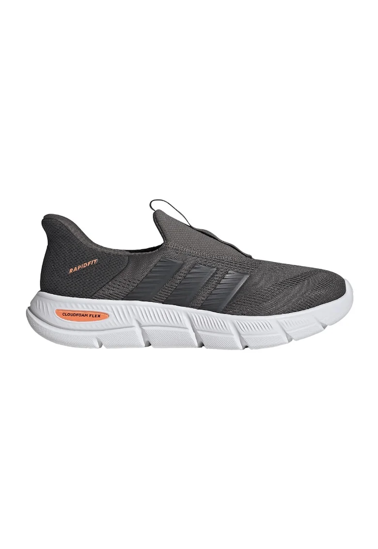 Pantofi sport Cloudfoam Flex slip-on, Alb/Gri inchis