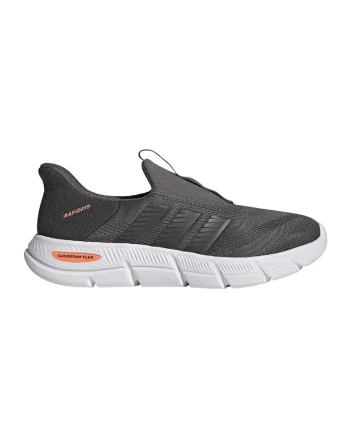 Pantofi sport Cloudfoam Flex slip-on, Alb/Gri inchis