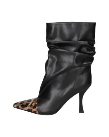 Botine de piele Silvana Chic