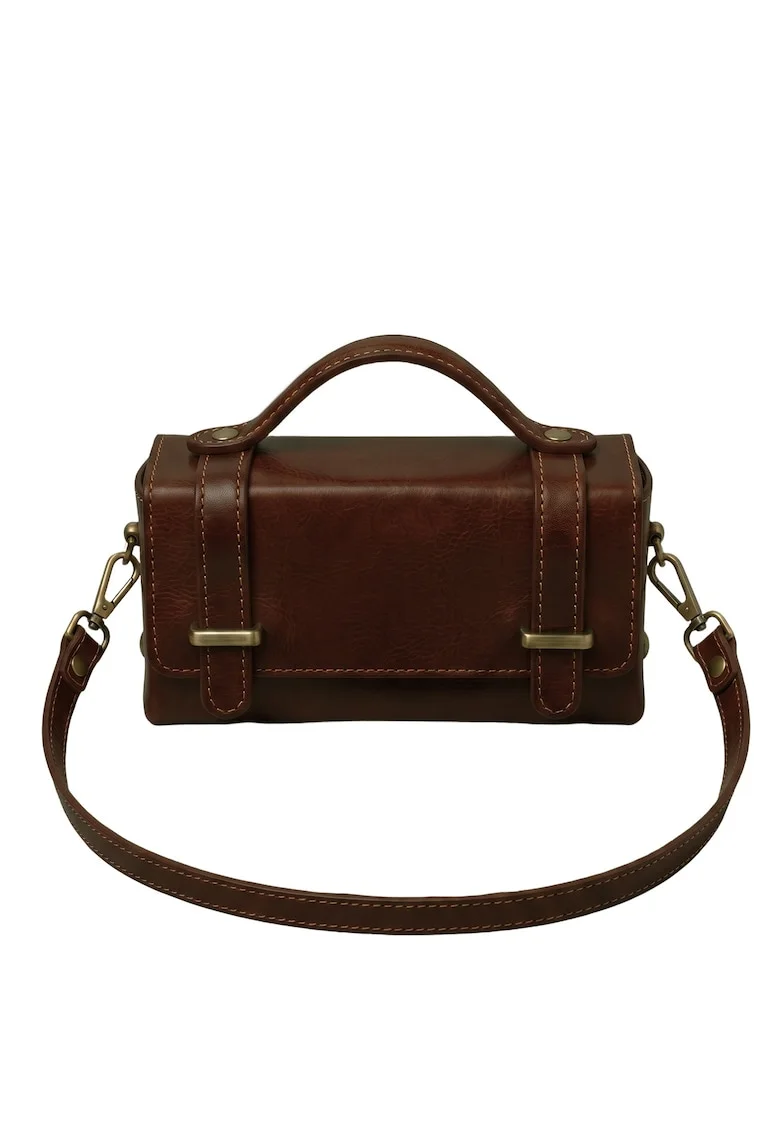Geanta crossbody din piele Novara