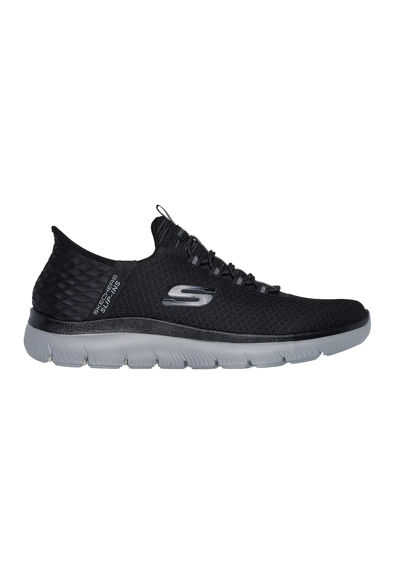 Pantofi sport slip-in cu logo Summits High Range, Gri antracit