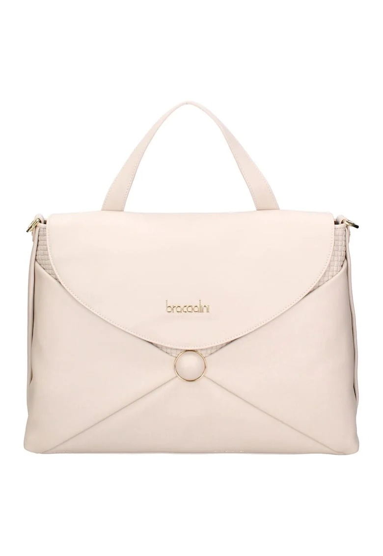 Geanta crossbody din piele 207973, Bej