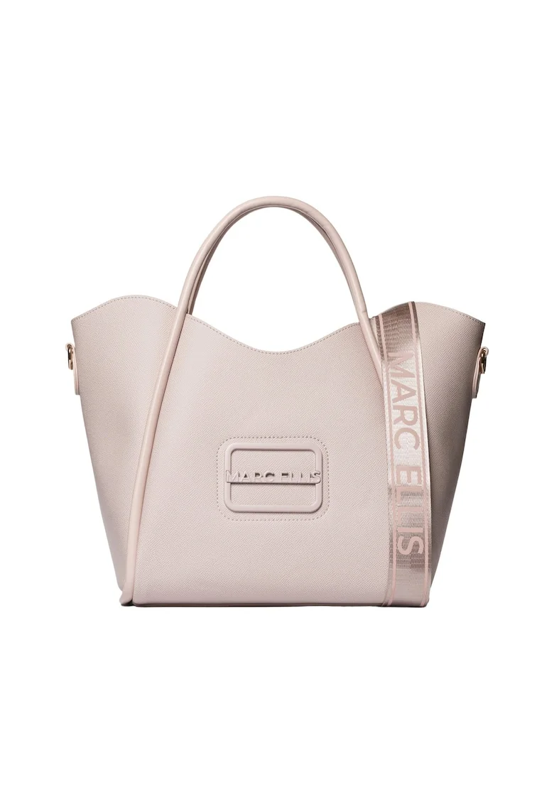 Geanta shopper cu etui detasabil, Roz deschis