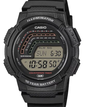 Ceas barbatesc  WS-1800H-1AVEF, Quartz, 45mm, 10ATM
